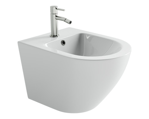 Биде Ceramicanova Альба (Alba) CN11006 подвесное цвет Белый