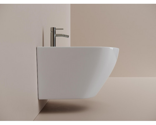 Биде Ceramicanova Вихрь (Whirl) CN11008 подвесное цвет Белый