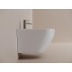 Биде Ceramicanova Вихрь (Whirl) CN11008 подвесное цвет Белый