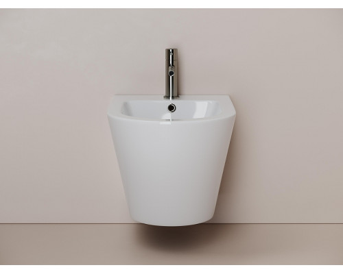 Биде Ceramicanova Вихрь (Whirl) CN11008 подвесное цвет Белый