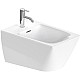 Заказать Биде Duravit Viu 2292150000 подвесное Белое в магазине сантехники Santeh-Crystal.ru