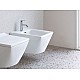 Заказать Биде Duravit Viu 2292150000 подвесное Белое в магазине сантехники Santeh-Crystal.ru