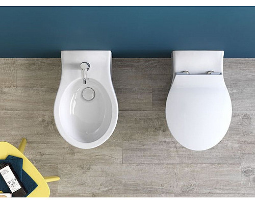 Купить Биде Hatria Le Fiabe Y1DZ Белое в магазине сантехники Santeh-Crystal.ru