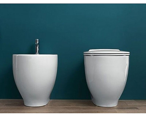 Купить Биде Hatria Le Fiabe Y1DZ Белое в магазине сантехники Santeh-Crystal.ru