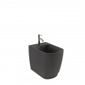 Биде напольное Kludi Resa S 27BIB0139 цвет Черный матовый