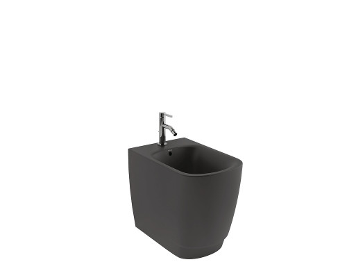 Биде напольное Kludi Resa S 27BIB0139 цвет Черный матовый