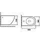 Купить Биде SantiLine SL-5058MB подвесное Черное матовое в магазине сантехники Santeh-Crystal.ru