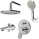 Купить Душевая система AM.PM X-Joy FB85A10020 Хром в магазине сантехники Santeh-Crystal.ru