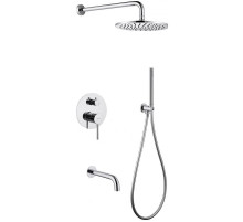 Душевая система Abber Wasser Kreis AF8117 Хром