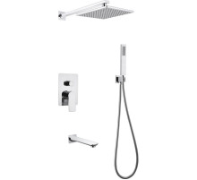 Душевая система Abber Weiss Insel AF8017 Хром