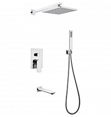 Душевая система Abber Weiss Insel AF8017 Хром