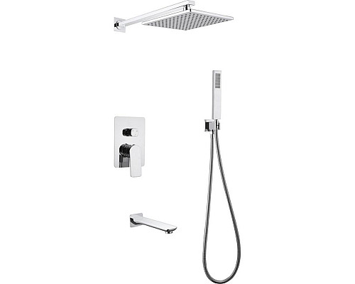 Santeh-Crystal.ru: Душевая система Abber Weiss Insel AF8017 Хром Купить Душевая система Abber Weiss Insel AF8017 Хром в магазине сантехники Santeh-Crystal.ru