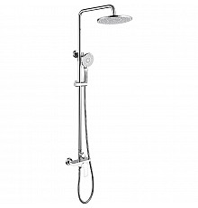 Душевая система Abber Weiss Insel AF8020W Белая Хром