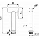 Приобрести Гигиенический душ Allen Brau Priority 5.31028-BN Никель брашированный в магазине сантехники Santeh-Crystal.ru
