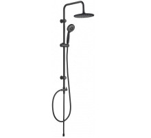 Душевая система Aquanet Passion R AF300-70-R-B 261836 Черная матовая