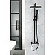 Приобрести Душевая система BelBagno Acqua ACQUA-VSCM-NERO Черный матовый в магазине сантехники Santeh-Crystal.ru