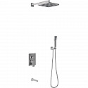 Душевая система Berges Nardis 3S 071005 Хром сильвер Душевая система Berges Nardis 3S 071005 Хром сильвер