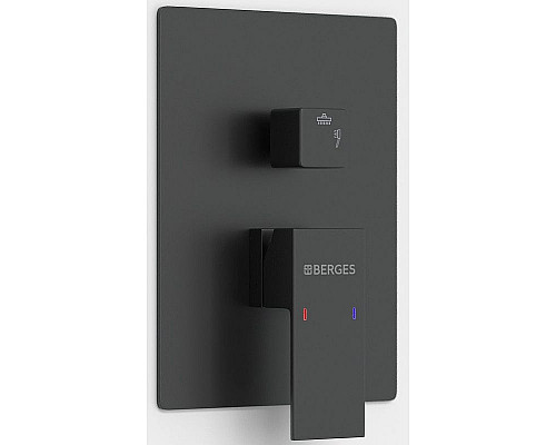 Santeh-Crystal.ru: Душевая система Berges Ventas 2S Black 073002 Черная матовая Купить Душевая система Berges Ventas 2S Black 073002 Черная матовая в магазине сантехники Santeh-Crystal.ru
