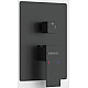 Купить Душевая система Berges Ventas 2S Black 073002 Черная матовая в магазине сантехники Santeh-Crystal.ru