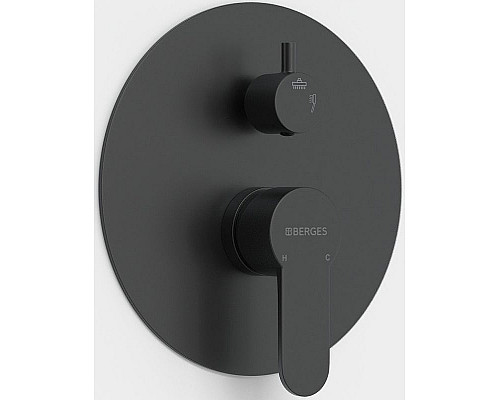 Santeh-Crystal.ru: Душевая система Berges Ventas 2R Black 073004 Черная матовая Купить Душевая система Berges Ventas 2R Black 073004 Черная матовая в магазине сантехники Santeh-Crystal.ru