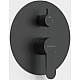 Купить Душевая система Berges Ventas 2R Black 073004 Черная матовая в магазине сантехники Santeh-Crystal.ru