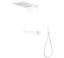 Душевая система Boheme Fusion 130-MW Белая матовая