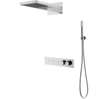 Душевая система Boheme Fusion 131-CR с термостатом Хром