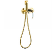 Гигиенический душ со смесителем Boheme Imperiale 425 Золото