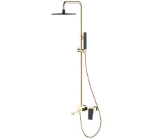 Душевая система Boheme Q 148-GB.2 Золото Черная