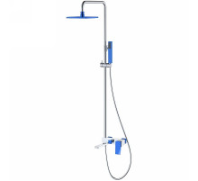 Душевая система Boheme Q 148-CRUW.2 Хром Синяя