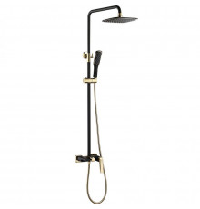 Душевая система Boheme Venturo 388-B Черный Золото