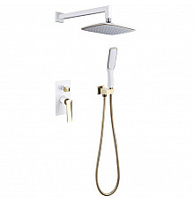 Душевая система Boheme Venturo 384-W Белая Золото