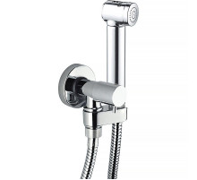 Гигиенический душ с запорным вентилем Bossini Alexa Brass E57001B.030 Хром