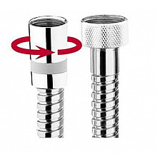 Шланг Bossini Doppia A00048C.030.1 Хром