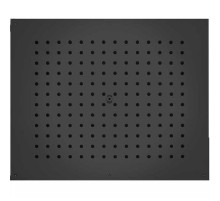 Верхний душ Bossini Dream Flat H38391.073 Черный матовый