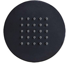 Боковая форсунка Bossini Tondo Flat I00175.073 Черная матовая