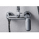 Купить Душевая система Bravat Opal С F9125183CP-A1-RUS Хром в магазине сантехники Santeh-Crystal.ru