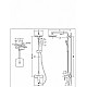 Приобрести Душевая система Bravat Source F6173218CP-A-ENG Хром в магазине сантехники Santeh-Crystal.ru