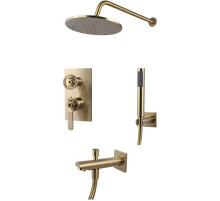 Душевая система Bronze de Luxe 1760'S 6630CG Золото матовое