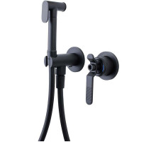 Гигиенический душ со смесителем Bronze de Luxe 1760'S Loft 3253SB Черный матовый