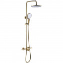 Душевая система Bronze de Luxe Айкон 80112CG Золото матовое