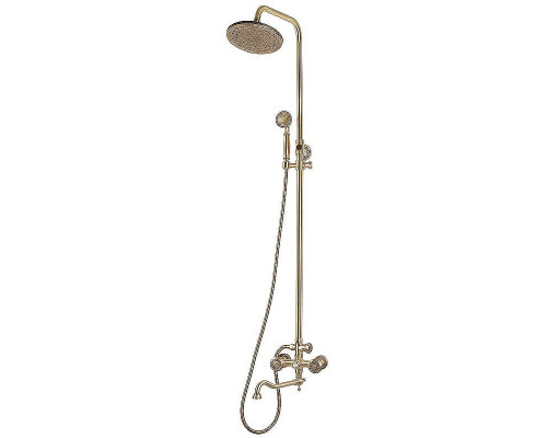 Душевая система Bronze de Luxe Роял 10121DR Бронза