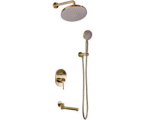 Душевая система Bronze de Luxe Сканди 14582BR Бронза