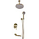 Заказать Душевая система Bronze de Luxe Scandi 14582/1BR Бронза в магазине сантехники Santeh-Crystal.ru