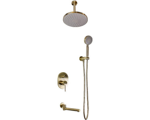 Душевая система Bronze de Luxe Сканди 14582/1BR Бронза