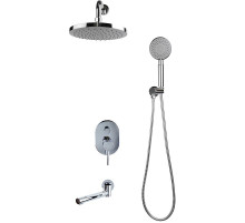 Душевая система Bronze de Luxe Scandi 14582C Хром