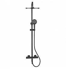 Душевая система Bronze de Luxe Scandi 11060B Черный матовый