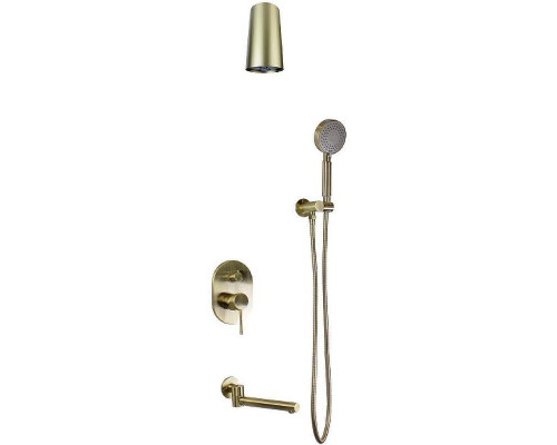 Душевая система Bronze de Luxe Сканди 14582-501BR Бронза