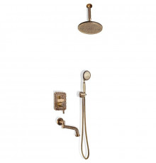 Душевая система Bronze de Luxe Виндзор 10137/1R Бронза
