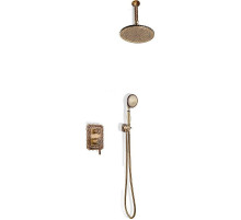Душевая система Bronze de Luxe Виндзор 10138/1R Бронза